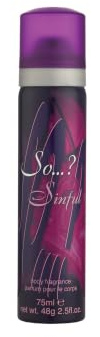 So…? Sinful Body Fragrance 75ml