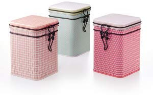 D+B Dose Bella 150 g 3-Fach, eckig, Bügelverschluss 119 x 82 x 82 mm