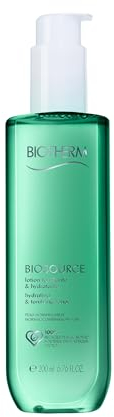 Biotherm Biosource Gesichtsreinigung für normale Haut, erfrischende Reinigungslotion mit Life Plankton, feuchtigkeitsspendende Reinigungscreme für das Gesicht