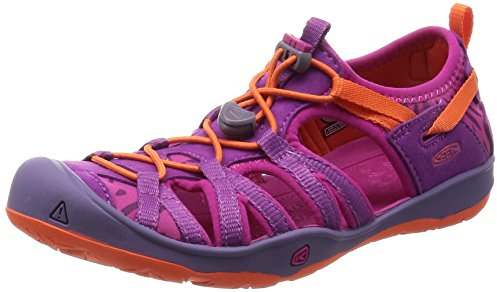 KEEN Unisex Kinder Moxie Sandalen, Purple Wine Nasturtium, 30 EU