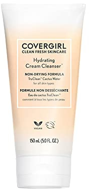 COVERGIRL Clean Fresh Skincare Hydrating Cream Cleanser, 5 Fl Oz