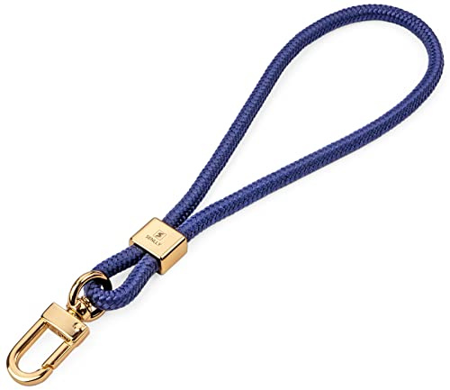 SENLLY Lanière de Poignet Cordon pour Clés | Badge D'identité | Portefeuille, Courte Auto Porte Clés Courroie pour Femmes Hommes