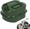 Generisch Portable Stainless Steel Petrol Can 3L, Square Container, Leak-proof Tank