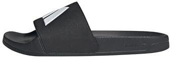 adidas Mixte Adilette Shower Slides Sandal, Core Black/Cloud White/Core Black, 48.5 EU