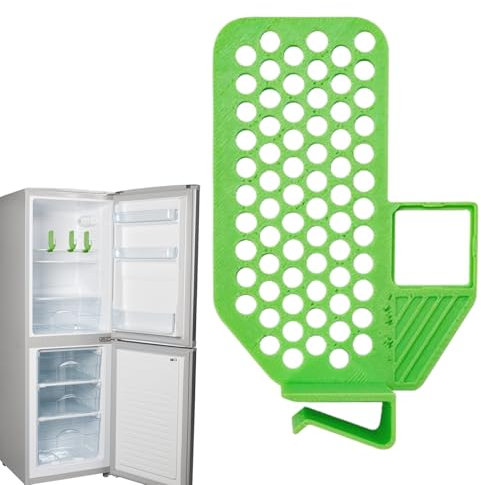 Divisori per congelatore, organizer per cassetti per frigorifero, separatore di spazio regolabile, inserto per mensole, ideale per organizzare bevande, barattoli, uova, snack, condimenti e