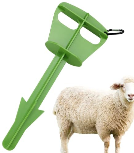 Generico Strumenti per la medicazione sul campo Strumenti per ravvivare | Strumento multicolore con moschettone, strumento di medicazione anale durevole per animali per la pulizia anale di cervi di