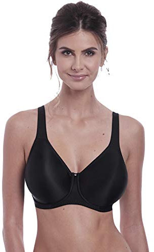 Fantasie Women's Aura Molded Full Cup Underwire T-Shirt Bra, Black, 30E