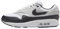 NIKE Air MAX 1 Essential, Sneaker Hombre, White Black Pure Platinum, 44 EU