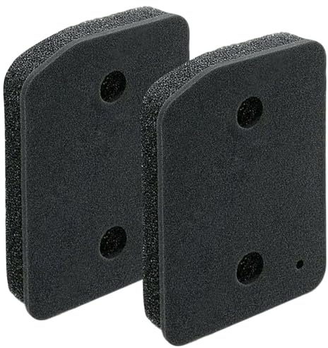 2 x Tumble Dryer Sponge Filter for Miele 9164761, Dryer Filter Replacement Filter 207 x 157 x 30 mm, Foam Lint Filter for Heat Pump Dryer and Condenser Dryer [Energy Class A+++]