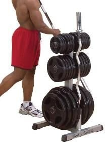 Body-Solid GOWT Hantelscheibenständer & Stangenhalter, 50mm