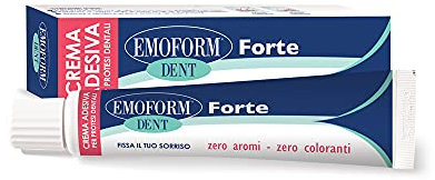 Emoform Dent Forte, crema adesiva per protesi - tubo da 70 gr