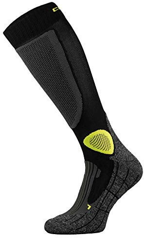 COMODO - Thick Motorcycle/Motorbike Boot Socks | Mens & Ladies (9-11, Black Green)