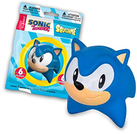 Sonic SquishMe Serie 1, Mystery Pack, 1 Figure von 6