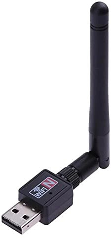 Yusheng Adaptador WiFi USB para PC | Red WiFi para computadora Escritorio - Red con Antena Alta Ganancia para computadora Escritorio, computadora, computadora