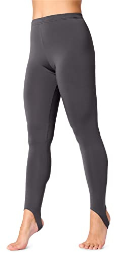 Bellivalini Mujer Leggings térmicos Leggings para Invierno con Forro Interior Caliente Polainas Mallas con Estribo BLV50-274