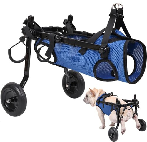 Dog Wheelchair for Back Legs, Adjustable Support for Small Dogs, XS