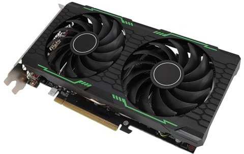 VBESTLIFE 1070TI 8 GB Graphics Card, DDR5 256 -Bit -GPU, PCIE 3.0 16x Desktop Computer Gaming -Grafikkarte mit 1 HDMI, 3 DP -Anschlüsse, 2 Kühllüfter