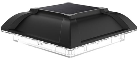 Besreey Lampe De Clôture Sur Pied,Éclairages Extérieurs Imperméables | Accessoires de Jardin 800mAh avec Éclairage Extérieur pour Porte d'Entrée, Grange et Abri