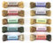 DOGBOSS 100% Natur Kauknochen speziell für kleine Hunderassen (2-10kg) in verschiedenen Geschmackssorten (10er Probierset 10 cm)