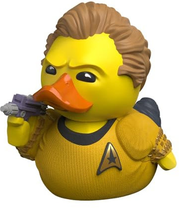 TUBBZ Mini James T. Kirk Collectible Vinyl Rubber Duck Figure - Official Star Trek Merchandise - Sci-Fi TV, Movies & Video Games