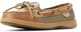Sperry Women's Angelfish 1-Eye Leather Boat Shoe, Linen Multi, 8.5