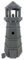 LM3D Wargames Modular Watchtower or Lighthouse - 29.5 cm Height - Fits 28 mm-32 mm Miniatures - Medieval 3D Printed Scenery (Restored)