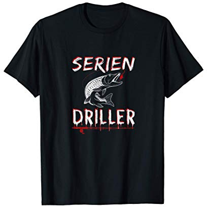 Angelbekleidung Herren Petri Heil Lustiger Spruch T-Shirt