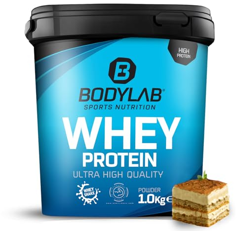 Bodylab24 Whey Protein Pulver, Mascarpone Mirabelle, 1kg