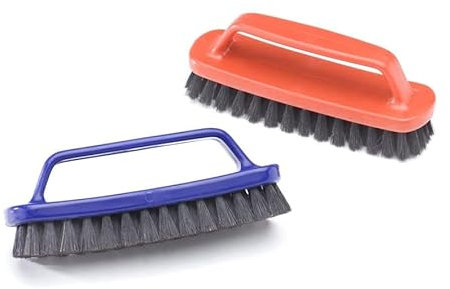 HUSHUWAN Shoe Polish Brush witih Handle - Best Shoe Shine Brush for polishing Leather Shoes Brushes /318 (Color : Yellow)