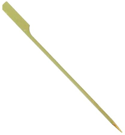 Monouso | 100 Pinchos de Bambú 18cm | Brochetas de Madera, Tapas, Degustaciones, Cócteles, Aperitivos, Biodegradables, Sostenibles