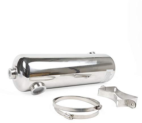Riscaldamento per piscina, scambiatore di calore per piscina, 60 KW, 485 x 134 mm (L*Φ), 304 in acciaio inox per piscina, riscaldatore per spa e piscina