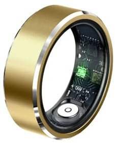 bjlysk Smart Rings Tracker de santé, traqueur d'activité avec fréquence cardiaque, oxygène dans le sang, pression artérielle, suivi du sommeil, suivi d'activité, jeux somatosensoriels, contrôle des