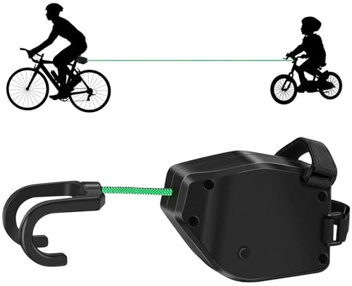 YeahBoom Fahrrad Abschleppseil Kinder, 2.5m Tragfähigkeit 500 lbs, Elastisches Nylon, Für MTB Bike