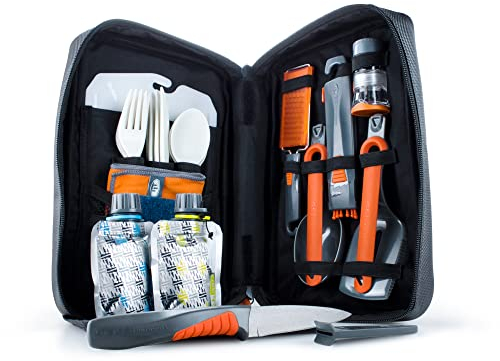 GSI Outdoor Küchenutensilienset 24-teilig, mehrfarbig, 90104