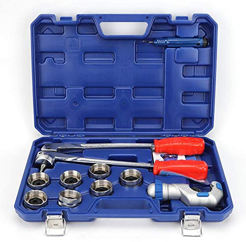 Espansore manuale per tubi Strumento per svasatura tubi per tubi da 10-28 mm Espansione per tubi idraulici Espansione per tubi Espansione per alluminio in rame