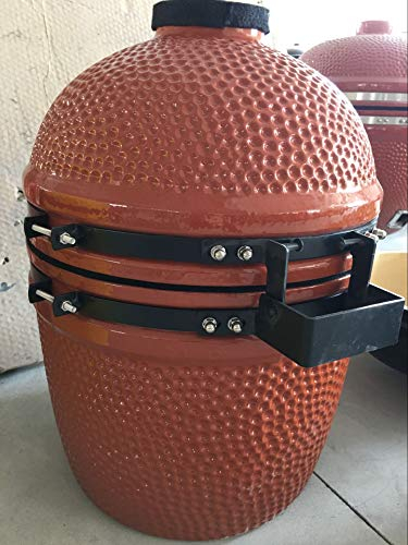 YNNI KAMADO TQ0015RG Kamado sur pied 39,9 cm sur mesure en or rose, barbecue, céramique, œuf, fumoir, TQ0015RG