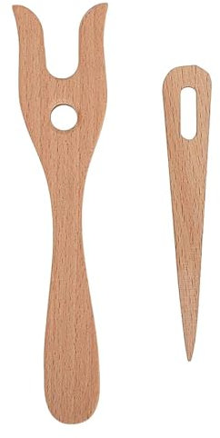 Gacqpli Lucet-Gabel-Set - Strickgabel Aus, Strick- Und Häkelgabel-Flechtset, Nähen Lucet Flechten Gabel Häkeln, Handgefertigtes Armband-Bastelflechtgerät