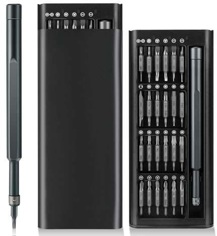 Zikenis 49 in 1 Cacciaviti Precisione Set, Kit Mini Utensili Magnetici, Set Riparazione, Kit di Riparazione per IPhone, IPad, Macbook, Switch, PS4, PS5, Computer, Occhiali, Orologi ecc