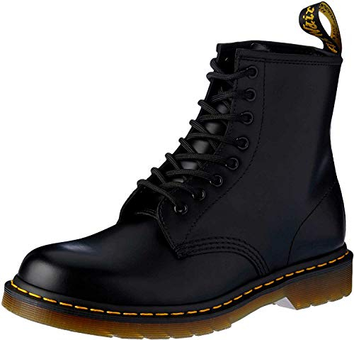 Dr Martens Unisex 1460 Nappa 11822002 Klassische Stiefel, Schwarz, 46 EU