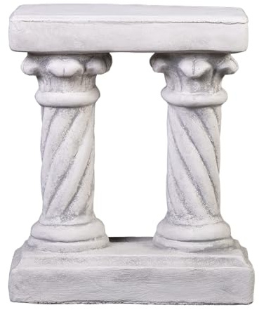gartendekoparadies.de Magnifique piédestal sur Deux colonnes pour Statues ou jardinières en Pierre reconstituée, résistant au Gel