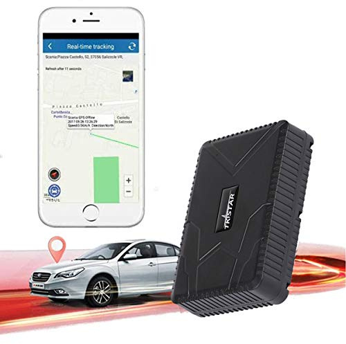 TKSTAR GPS-spårare bilspårare 120 dagar lång standbytid vattentät realtidsspårare stark magnetspårningsenhet för motorcykel lastbilar fordon stöldlarm TK915