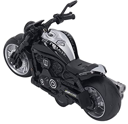Retro-Motorrad-Spielzeug Starke und haltbare Retro-Motorrad-Spielzeug-Plastiklegierungs-Partydekoration! (Schwarz)