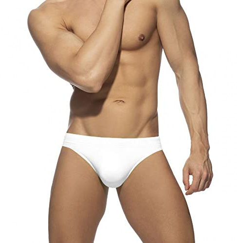 LikeJump Men Low Rise Swim Briefs Swimsuits Board Surf Shorts Trunks Swimsuits Bikini Bottom