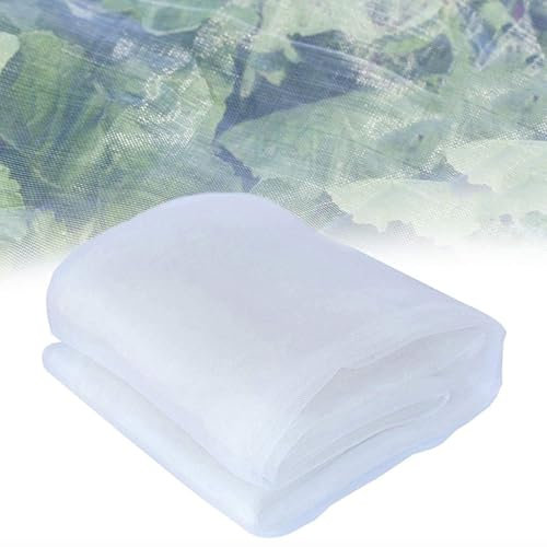 Aeveot Red de Jardín para Insectos, Mosquitera, ProteccióN contra Moscas, ProteccióN contra Plagas Red de ProteccióN contra Insectos de Malla Fina para Plantas y Verduras(2.5x10m)