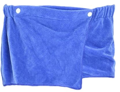 Bolsa de Toalla de Cintura para Hombres - Cuerpo de Bienestar Ajustable - Envoltura con Cintura elástica, Tela Absorbente | Toalla de Ducha de Secado rápido para Gimnasio, Vestuario, Sauna -Geb
