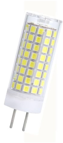 DLEDMOP GY6.35 / G6.35 10W LED Lampadina 220V 4000K Bianco Naturale JCD Tipo Bi-Pin Base Facile Plug-in per Lampadario Applique da Parete Illuminazione Cucina (10W-1PCS / bianco naturale)