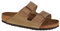 BIRKENSTOCK Herren Arizona geolied leer breed Pantoletten, Oiled Tabacco Brown, 45 EU