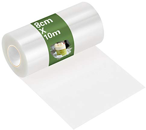 Bord De Gâteau Transparent Anneau De Gâteau En 8/10cm Collier De Gâteau En Aluminium Anneaux De Cuisson Anneaux À Dessert Feuille De Cuisson Gâteau À La Tarte Pâtisserie Mousse Au Chocolat (8cm*10m)