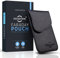 Ironstripe Faraday Pouch | Real Leather Faraday Bag for Key Fob Protector Pouch RFID Blocking | Premium Quality | Stylish Anti-Theft Car Key Case/Jammer Signal Blocker for Keyless Entry Systems