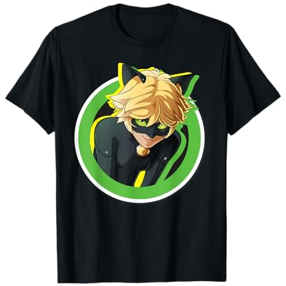 Miraculous Collection Badge Chat Noir T-Shirt